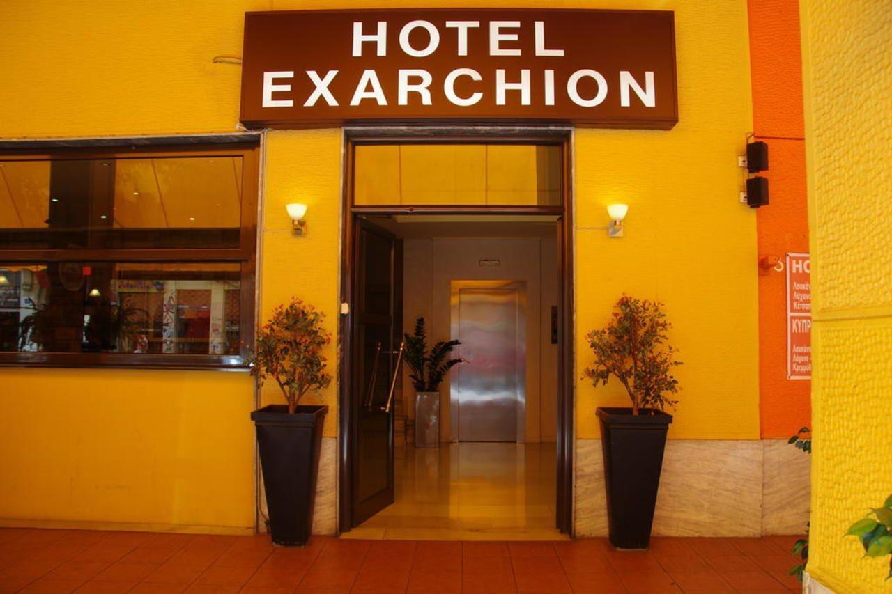 Hotel Exarchion Aten Exteriör bild
