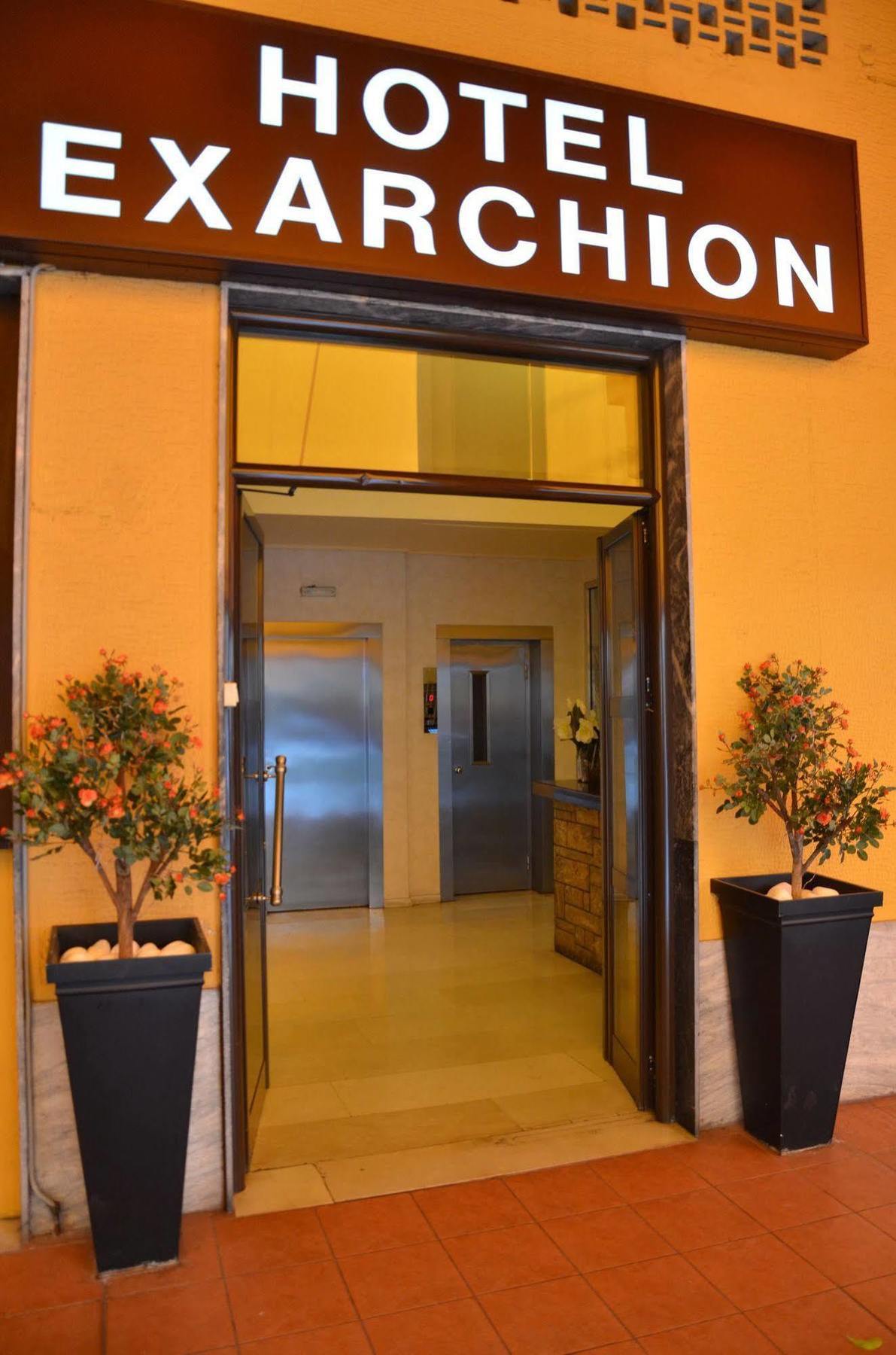 Hotel Exarchion Aten Exteriör bild